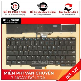 [BH12TH] ⚡Bàn phím laptop Dell Latitude E7270 E5270