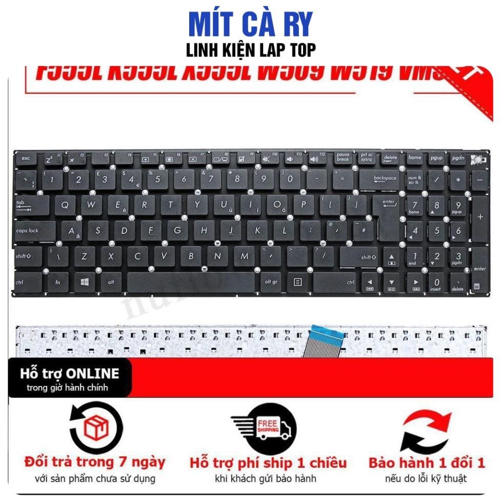 Bàn phím Asus K555LN R556LN X554LN F554LN X555LF X555LI X555U X555UA X555UB X555 W509L F555 W519L A5