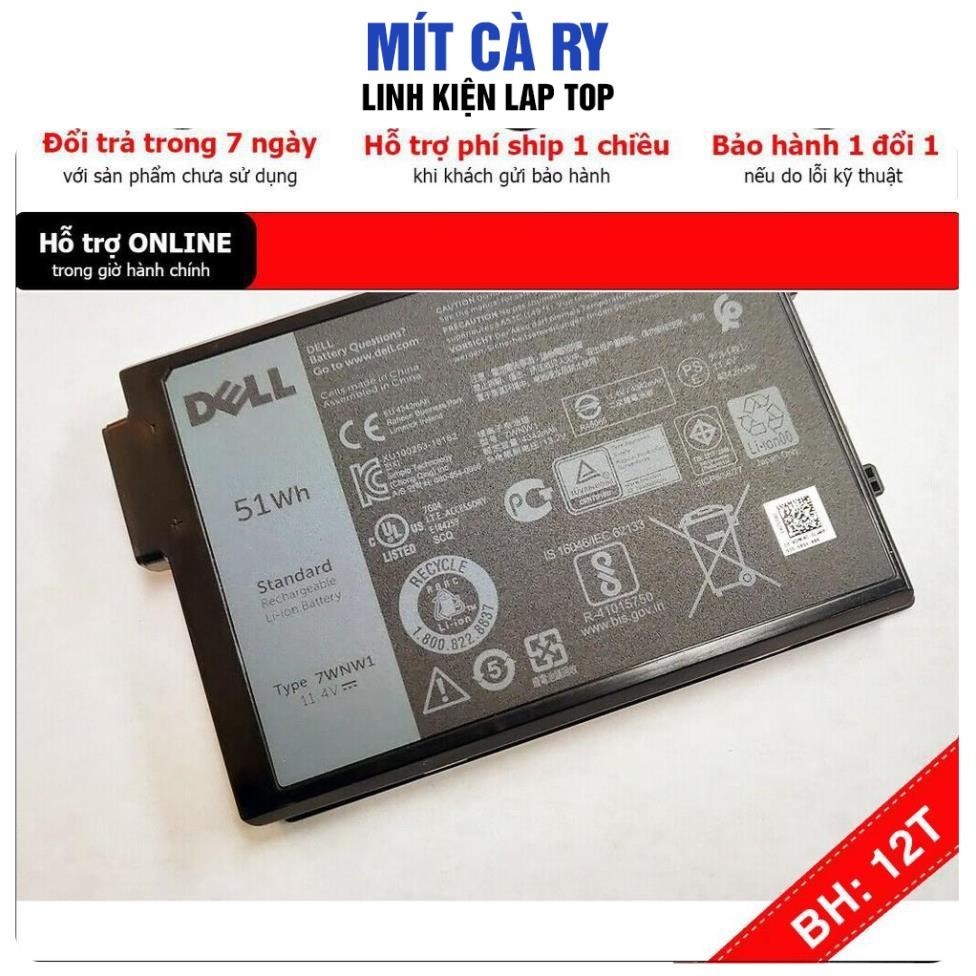 [BH12TH] ⚡️[.] Pin Laptop Dell Latitude 5420 5424 7424 7WNW1 51W