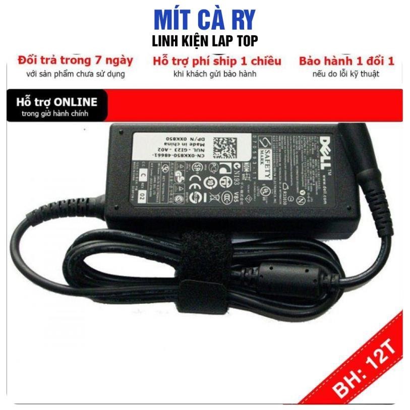 [BH12TH] [- Sạc Laptop Dell Latitude E6400 E6410 E6420 E6430 19.5V ZIN