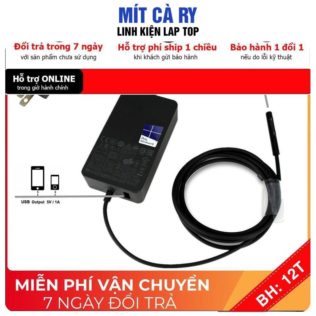 [BH12TH] ⚡️[Sạc zin]SẠC MICROSOFT SURFACE PRO 5