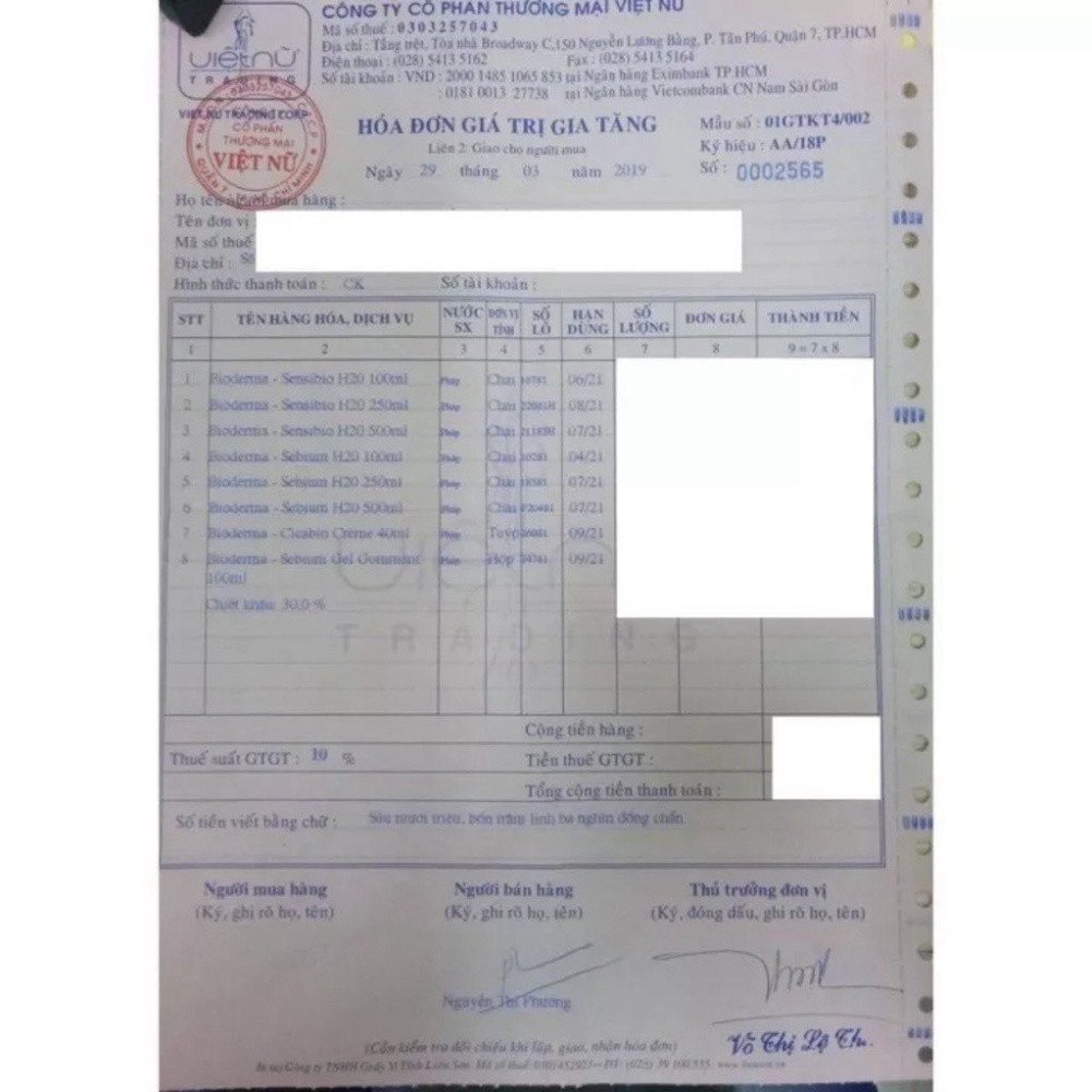 Nước Tẩy Trang Bioderma Chính Hãng Cho Da Dầu Mụn, Nhạy Cảm 500Ml  - GHW Beauty | BigBuy360 - bigbuy360.vn