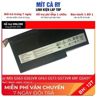 PIN LAPTOP BTY-M6K , BTY-M6J  For MSI GS63 GS63VR GF63 GS73 GS73VR 6RF GS43VR 7RG 7RG-005 GF63