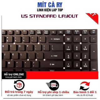 Bàn phím laptop Acer Aspire E5-521 E5-521G  E5-551 E5-571 E5-571P  E17  E5-721 E5-731 E5-731G E5-771 E5-771G
