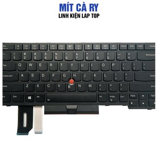Bàn phím dành cho laptop lenovo thinkpad edge e490s e490 t490 t490s t495s thinkpad t14s gen 1st, x1 extreme 1 2 3, p1 ge