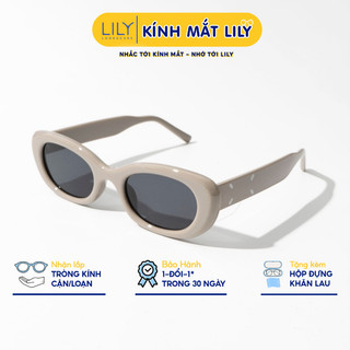 Kính mát thời trang nữ LILYEYEWEAR hot trend mắt chống UV400 bảo vệ mắt 22160
