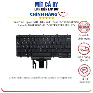 Bàn phím laptop dell có led latitude e5450 e5470 e7450 e7470, latitude 5480 e5480 5490 e5490 7480 e7480 7490 mới 100%