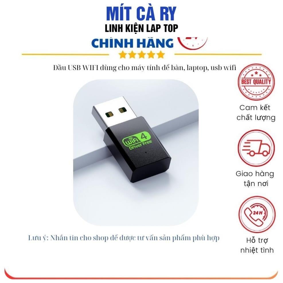 Đầu USB WIFI dùng cho máy tính để bàn, laptop, usb wifi