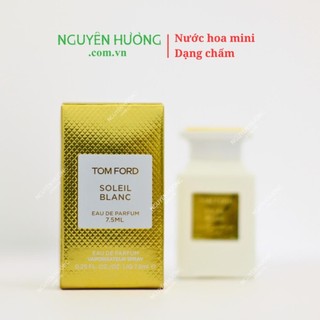 Nước hoa LE SENT mini Tom Ford Soleil Blanc - 7.5ml
