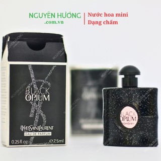 Nước hoa LE SENT mini Black Opium - 7.5ml