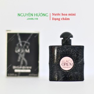 Nước hoa LE SENT mini Black Opium - 7.5ml