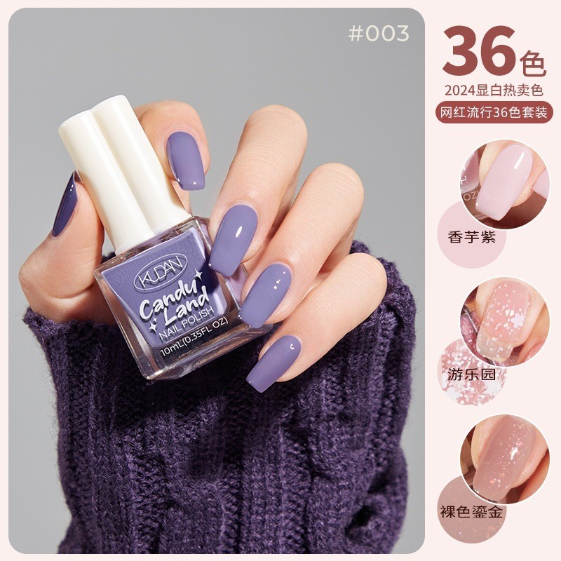 🎀 yakult 🎀Sơn thường Tự Khô Kudan vuông mẫu mới dung tích 10ml - Không cần máy hơ