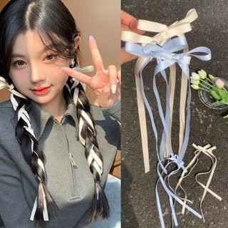 🎀 yakult 🎀kẹp tóc ruy băng thắt nơ ruy băng cho nữ
