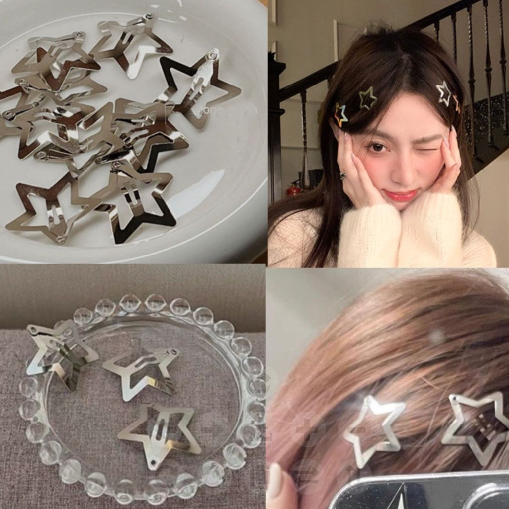🎀 yakult 🎀Kẹp TóC HìNh Ngôi Sao ĐíNh HạT ThờI Trang Cho Nữ