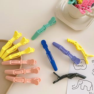 🎀 yakult 🎀1 kẹp tóc mỏ vịt cố định tóc mái / cắt tóc trang điểm nghệ thuật