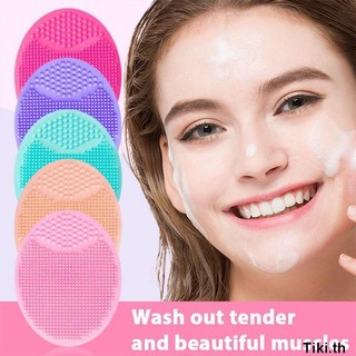 🎀 yakult 🎀1 cọ bàn chải silicone hình oval tẩy tế bào chết làm sạch sâu da mặt