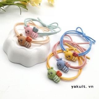🎀 yakult 🎀dây buộc tóc hình động vật / trái cây / con ong đáng yêu