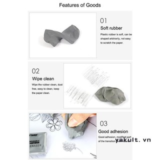 🎀 yakult 🎀Cục gôm đất sét mỹ thuật cao cấp