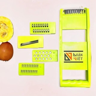  Bộ dao BÀO SỢI RAU CỦ đa năng 5 trong 1. Siêu tiện ích, tiết kiệm. Chuyên phục vụ Sp Gia dụng, Nhà hàng, Quán ăn