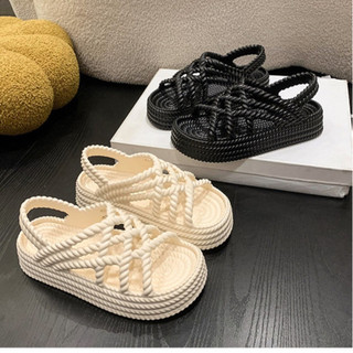 Dép sandal nữ quai hậu đế cao 5cm thời trang sang chảnh đi mưa eva unisex ulzzang có quai hậu êm chân-giày dép 97