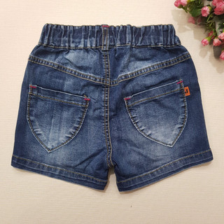 Quần sooc jeans cá tính cho bé gái, siêu mềm, co giãn, họa tiết đáng yêu, mùa hè năng động, size 4t-9t - 999766-M1_sg1