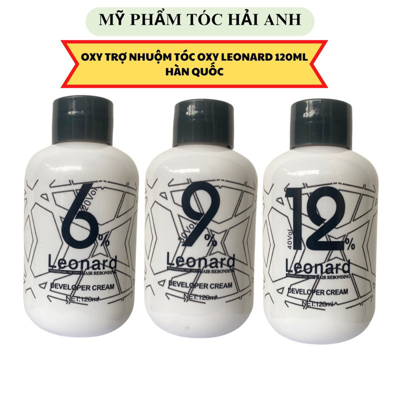 OXY Trợ Nhuộm Tóc OXY LEONARD 120ML HA2