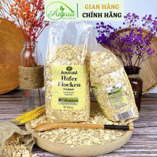  Yến mạch giảm cân Cán Dẹt & Cán Vỡ Hafer Flocken 500gr 5 phút ăn liền ANNUT Date 2025. Nông sản Annut 