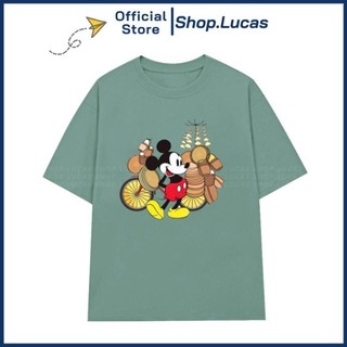Áo Thun Chuột Mickey Phiên Bản VIỆT NAM Dễ Thương Áo Gia Đình Unisex Nam Nữ Cho Bé Cotton NA