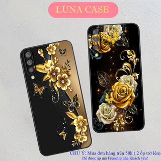 Ốp lưng Samsung A7 2018 / A9 2018 in hình họa tiết hoa sang trọng LUNA CASE