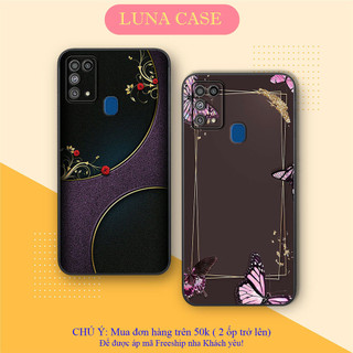 Ốp lưng Samsung M31 in hình họa tiết hoa sang trọng LUNA CASE