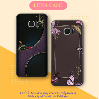 Ốp lưng Samsung S6 / S6 EDGE / S7 / S7 EDGE in hình họa tiết hoa sang trọng LUNA CASE