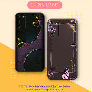 Ốp lưng Samsung S20 Fe in hình họa tiết hoa sang trọng LUNA CASE