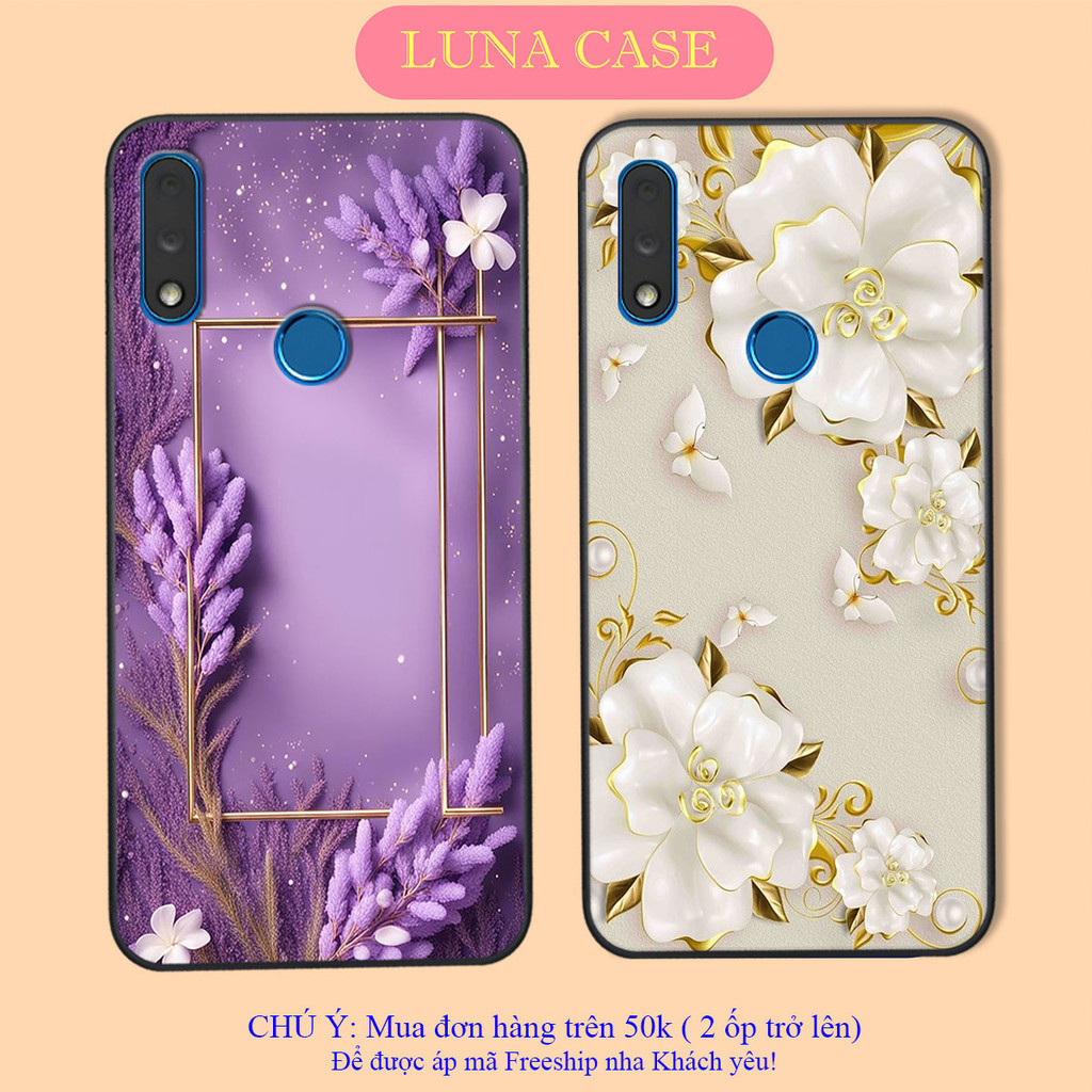 Ốp lưng Vsmart Star 3 / Star 4 / Star3 / Star4 in hình họa tiết hoa sang trọng LUNA CASE