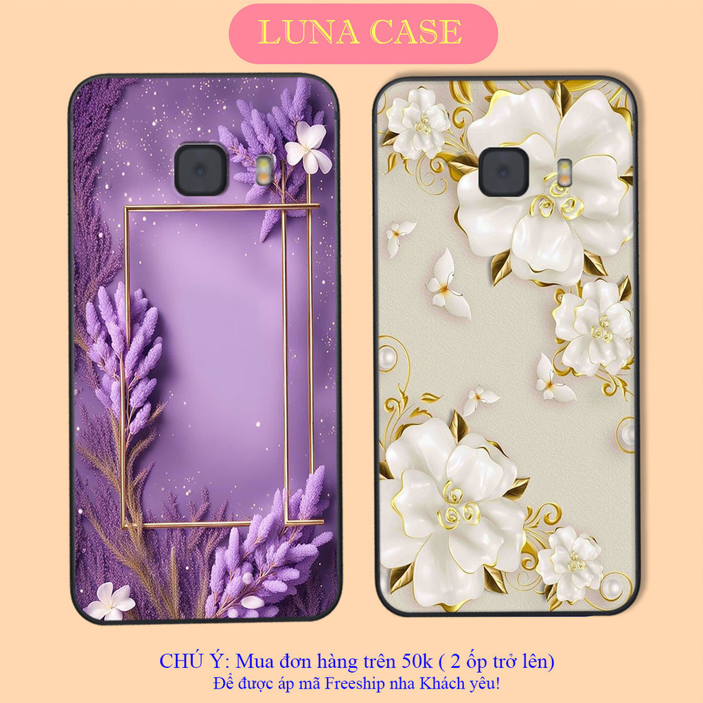 Ốp lưng Samsung Galaxy A9 Pro / C9 Pro in hình họa tiết hoa sang trọng LUNA CASE