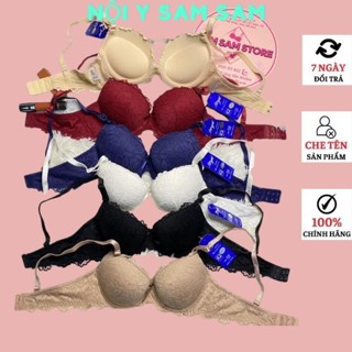  Áo ngực có gọng đệm mút dày 5cm lót ren SAM SAM hàng công ty boya nâng ngực tạo khe. 