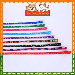  Set Dây xích ngực chó mèo thú cưng chống trầy cổ - Hàng hoa văn cao cấp - TT208 - sibpet 