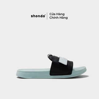 Dép Shondo Trendy Xanh Ngọc In Chữ TRE3232