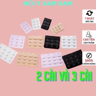 Combo 3 móc nối dây lưng áo ngực 2 cài 3 cài tăng chiều rộng lưng shop bán móc bằng thép không gỉ tiện lợi