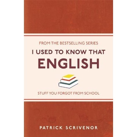 Sách - I Used to Know That English