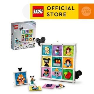 LEGO Disney Classic 43221 Đồ chơi lắp ráp Khung tranh kỉ niệm nhân vật Disney 100 (1,022 chi tiết)