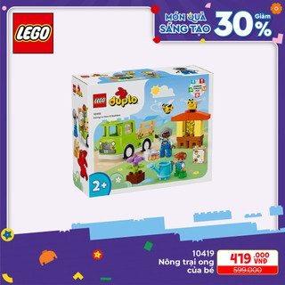 LEGO DUPLO 10419 Đồ chơi lắp ráp Nông trại ong của bé (22 chi tiết)