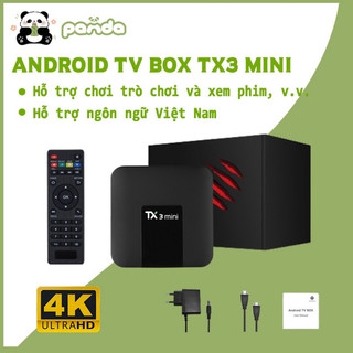 Android TV Box TX3 mini+ Plus - Amlogic S905W2, Ram 2G Rom 16GB, Android 10, Dual 5G Wifi,Với chức năng Bluetooth