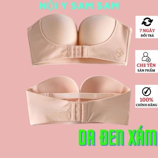 Áo Lót Nữ Mặc Đầm SAM SAM Không Dây Nâng Ngực Chống Tụt Đệm Mút Dày 3cm Tạo Khe Cao Cấp SAM SAM