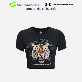 Áo crop-top nữ under armour the rock - 1377458-001