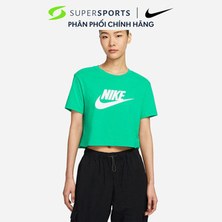 Áo thun nữ nike club cropped - bv6176-324