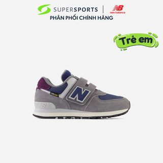 Giày sneakers bé trai new balance 574 hook & loop / pv574v1 - pv574kgn