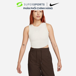 Áo ba lỗ nữ nike essential rib - fb8280-104