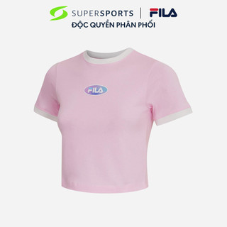 Áo thun nữ fila regular small logo - fw2rsf1127f-cpk