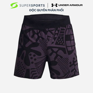 Quần ngắn thể thao nam under armour run in peace - 1377048-001