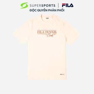 Áo thun thể thao unisex fila tennis club - fw2rsf4320x-owh
